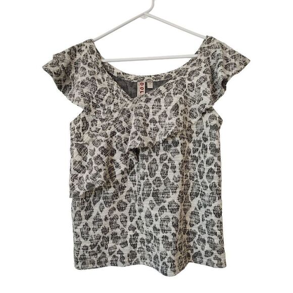 Anthropologie Dolan Women's Size Small Multi Asymmetrical Neckline Top Blouse - Picture 1 of 8